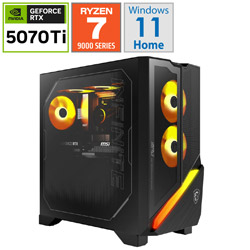 MSI(GGXAC) Infinite Z3 9NVR7-626JP Q[~OfXNgbvp\R (RTX 5070 Ti) mj^[ /Windows11 Home /AMD Ryzen7 /F32GB /SSDF1TB /2025N1