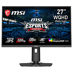 MSI(�G���G�X�A�C) MAG 274QPF X32 �Q�[�~���O���j�^�[ �m27�^ /WQHD(2560×1440�j /���C�h /320Hz�n
