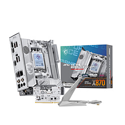MSI(�G���G�X�A�C) �}�U�[�{�[�h(Socket AM5) �V���o�[�z���C�g MPG X870I EDGE TI EVO WIFI �mMiniITX�n