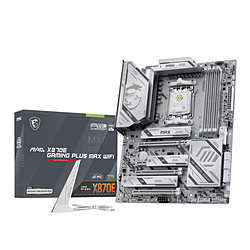 MSI(�G���G�X�A�C) �}�U�[�{�[�h(Socket AM5) �z���C�g�V���o�[ MAG X870E GAMING PLUS MAX WIFI �mATX�n