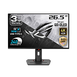 XG27UCDMG USB-C³ ߥ󥰥˥ ROG Strix OLED 26.5 /ͭEL 4K(38402160 /磻 /240Hz