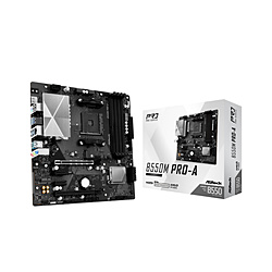 ASRock(�A�X���b�N) �}�U�[�{�[�h(Socket AM4) B550M Pro-A �mMicroATX�n