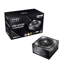 ASRock(�A�X���b�N) PC�d�� ASRock PRO-M750G PRO-M750G �m750W /ATX /Cybenetics Gold /80PLUS Gold�n