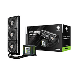 ASRock(�A�X���b�N) ASRock Steel Legend Dark 360 LCD   SteelLegendDark360LCD