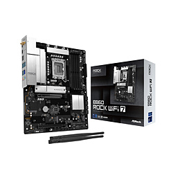ASRock(�A�X���b�N) �}�U�[�{�[�h(LGA1851) B860 Rock WiFi 7 �mATX�n