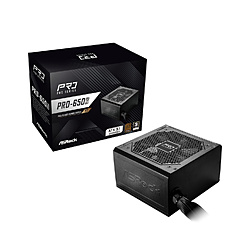 ASRock(�A�X���b�N) PC�d��   PRO-650B V2 �m650W /ATX /80PLUS Bronze�n