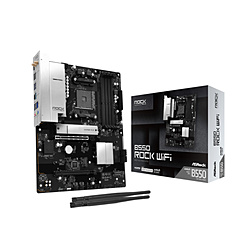 ASRock(�A�X���b�N) �}�U�[�{�[�h(Socket AM4) B550 Rock WiFi �mATX�n