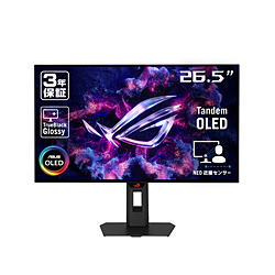 ASUS(�G�C�X�[�X) XG27AQWMG �Q�[�~���O���j�^�[ ROG Strix OLED �u���b�N �m26.5�^ /�L�@EL WQHD(2560×1440�j /���C�h /280Hz�n