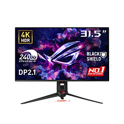 ASUS(�G�C�X�[�X) PG32UCDM3 �Q�[�~���O�t���f�B�X�v���C ROG Swift OLED �u���b�N �m31.5�^ /�L�@EL 4K(3840×2160�j /���C�h /240Hz�n