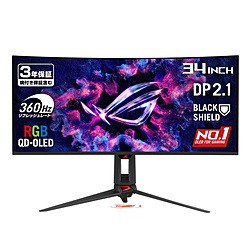 ASUS(�G�C�X�[�X) PG34WCDN �Q�[�~���OPC���j�^�[ ROG Swift OLED �m34�^ /�L�@EL QHD(3440×1440�j /���C�h /�Ȗʌ^ /360Hz�n