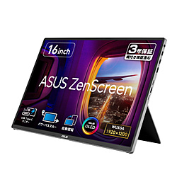 ASUS(�G�C�X�[�X) USB-C�ڑ� ���o�C�����j�^�[ ZenScreen OLED MQ16FC �m16�^ /WUXGA(1920×1200�j /���C�h /60Hz�n