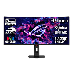 ASUS(�G�C�X�[�X) XG34WCDMS �Q�[�~���O�t���f�B�X�v���C ROG Strix OLED �m34�^ /�L�@EL QHD(3440×1440�j /���C�h /�Ȗʌ^ /280Hz�n