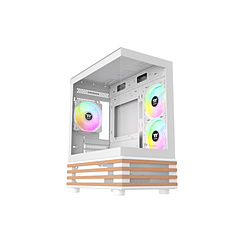 Thermaltake PC�P�[�X [Micro ATX /Mini-ITX] View 170 WS ARGB Snow �z���C�g CA-1Z4-00M6WN-WS