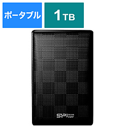 SP010TBPHDD03S3K(USB3.0対応ポータブルハードディスク 1TB/ブラック)