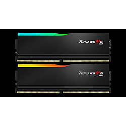 増設メモリ Ripjaws M5 RGB(5600MT/s CL40) マットブラック F5-5600J4040D48GX2-RM5RK ［DIMM DDR5 /48GB /2枚］