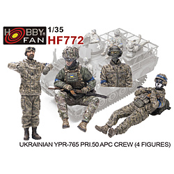 1/35 �E�N���C�i�R  YPR-765 PRI. 50APC ��g���t�B�M���A4�l�Z�b�g�i���W�����j