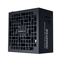 LIANLI PC�d�� RS1200G(RS HUB�t�����f��) �u���b�N RS1200GBH �m1200W /ATX /Cybenetics Platinum /80PLUS Gold�n