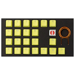 〔キーキャップ〕USキー配列用 Rubber Gaming Backlit Keycaps- 22 keys 〔キーキャップ〕USキー配列用 Rubber Gaming Backlit Keycaps- 22 keys