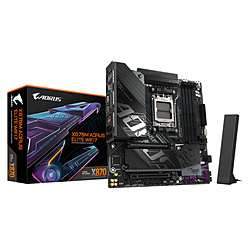 GIGABYTE(�M�K�o�C�g) �}�U�[�{�[�h(Socket AM5) X870M AORUS ELITE WIFI7 �u���b�N X870M A ELITE WF7 �mMicroATX�n
