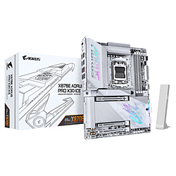 GIGABYTE(�M�K�o�C�g) �}�U�[�{�[�h(Socket AM5) X870E AORUS PRO X3D ICE �z���C�g X870E A PRO X ICE �mATX�n