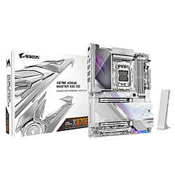 GIGABYTE(�M�K�o�C�g) �}�U�[�{�[�h(Socket AM5) X870E AORUS MASTER X3D ICE �z���C�g X870E A MASTER X ICE �mATX�n