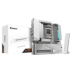 GIGABYTE(�M�K�o�C�g) �}�U�[�{�[�h(Socket AM5) �z���C�g B850M AORUS STEALTH ICE �mMicroATX�n