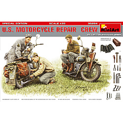 1/35 アメリカ兵バイククルー修理中3体入（特別版）