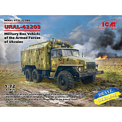 1/72 ウクライナ軍　URAL-43203　ミリタリーボックストラック