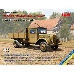 1/35 ドイツ軍用トラック V3000S Einheitsfahrerhaus,