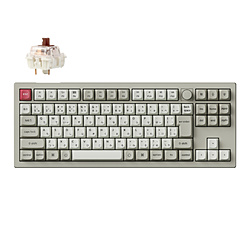 キークロン キーボード V3 Max(茶軸) レトロカラー V3M-R3-JIS ［有線・ワイヤレス /Bluetooth・USB-A＋USB-C］