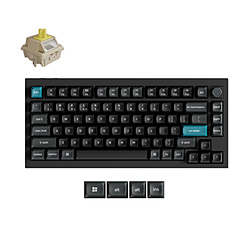 �L�[�N���� �L�[�{�[�h Q1 Ultra 8K(�o�i�i���E�p��z��) �u���b�N Q1U-M4-US �m�L���E���C�����X /Bluetooth�EUSB�n