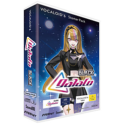 VOCALOID6 Starter Pack galaco BLACK    mWinMacpn