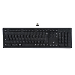 ܡ ĶŲ(Windows11б) ֥å FKB-R249BK Υ磻쥹 /USB