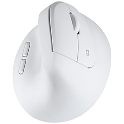 Nakabayashi マウス (Chrome/Mac/Windows11対応) ホワイト MUS-RKF251W ［BlueLED /無線(ワイヤレス) /5ボタン /USB］