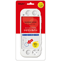 Nintendo Switch Lite用シリコンカバーケース ホワイト [SZCSWL03W] 【Switch Lite】