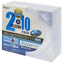 y݌Ɍz 20[@Blu|ray DVD CD P[X X^Cv i2×10ENAj@CD-087-10