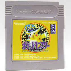 ポケットモンスター ピカチュウ 【ゲームボーイ】