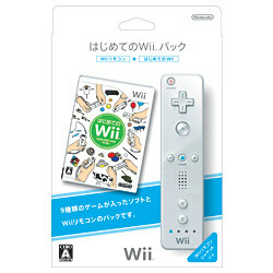 はじめてのWiiパック  【Wiiゲームソフト】