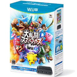 大乱闘スマッシュブラザーズ for Wii U ゲームキューブコントローラ接続タップセット 【Wii Uゲームソフト】