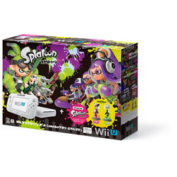Wii U　スプラトゥーン セット（amiibo アオリ・ホタル付き）