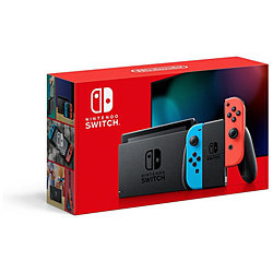 Nintendo(任天堂) Nintendo Switch Joy-Con(L) ネオンブルー/(R) ネオンレッド [2019年8月モデル] [HAD-S-KABAA] [ゲーム機本体] 【sof001】