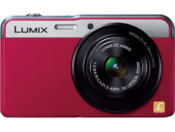 コンパクトデジタルカメラ　LUMIX（ルミックス） DMC-XS3（レッド）