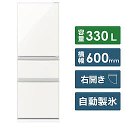 �O�H�d�@(MITSUBISHI) �y��{�ݒu�����Z�b�g�z MRCG33EW �①�� [3�h�A /�E�J���^�C�v /330L]