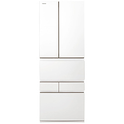 TOSHIBA(����) �①�� VEGETA�i�x�W�[�^�jXFS�V���[�Y �t���X�g�z���C�g GR-A600XFS-TW �m��68.5cm /595L /6�h�A /�ω��J���^�C�v /2026�N�n