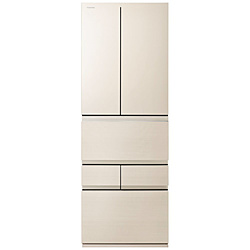 TOSHIBA(����) �①�� VEGETA�i�x�W�[�^�jFZ�V���[�Y �O���C���A�C�{���[ GR-A510FZ(UC) �m65cm /508L /6�h�A /�ω��J���^�C�v�n�y��{�ݒu�����Z�b�g�z