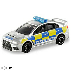 トミカ No.039 三菱 ランサーエボリューションX 英国警察仕様(サック箱)