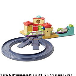 チャギントン ダイキャスト ココと車庫セット