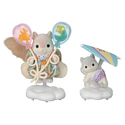 シルバニアファミリー FS-65 モモンガのきょうだい -お空のおさんぽセット- 【864】