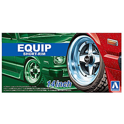 1/24 ザ・チューンドパーツ No．91 エキップ 浅リム 14インチ