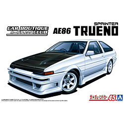 1/24 ザ・チューンドカー No.45 カーブティッククラブ AE86 トレノ ’85（トヨタ）